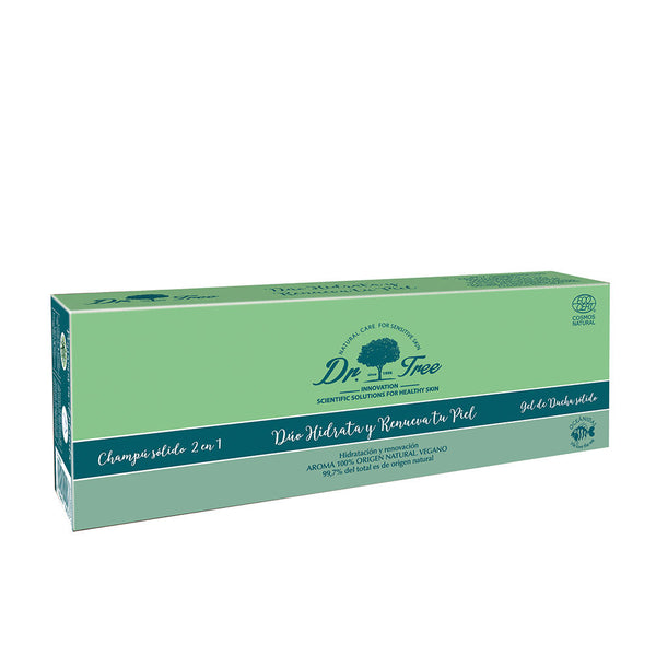 Dr. Tree Natural Solid Shampoo And Gel Moisturizes And Renews Sensitive Skin Case 2 Pcs | Vuodevaatteet.fi