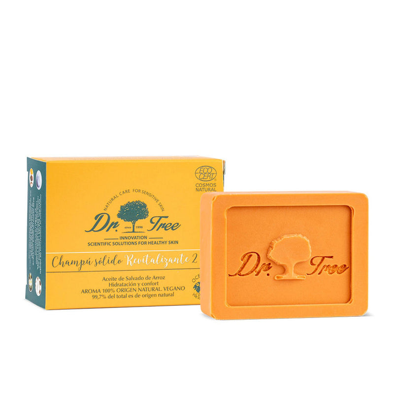 Dr. Tree Solid shampoo revitalizing 2 in 1 75 g | Vuodevaatteet.fi