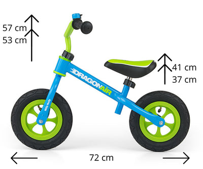 Dragon Air Potkupyörä Sininen - Vuodevaatteet.fi