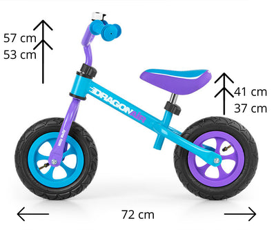 Dragon Air Potkupyörä Turkoosi - Vuodevaatteet.fi
