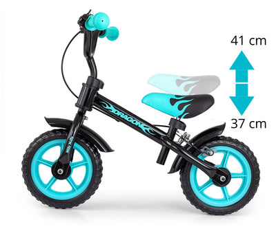 Dragon Potkupyörä Musta - Vuodevaatteet.fi