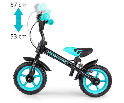 Dragon Potkupyörä Musta - Vuodevaatteet.fi