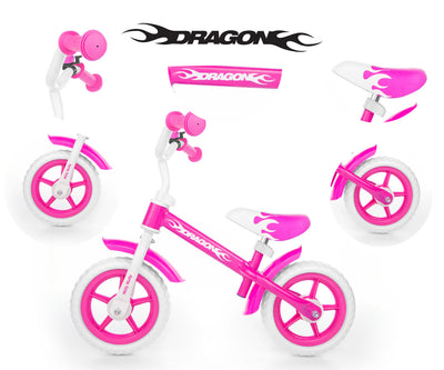 Dragon Potkupyörä Vaaleanpunainen - Vuodevaatteet.fi