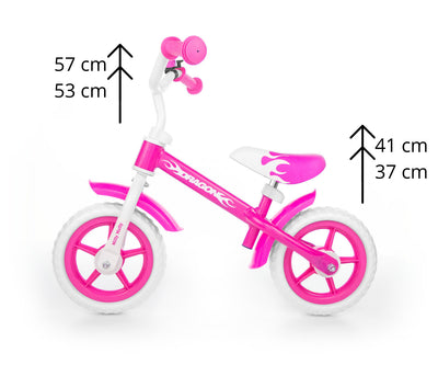 Dragon Potkupyörä Vaaleanpunainen - Vuodevaatteet.fi