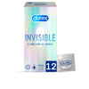 Durex Invisible extra sensitive kondomit 12 kpl | Vuodevaatteet.fi