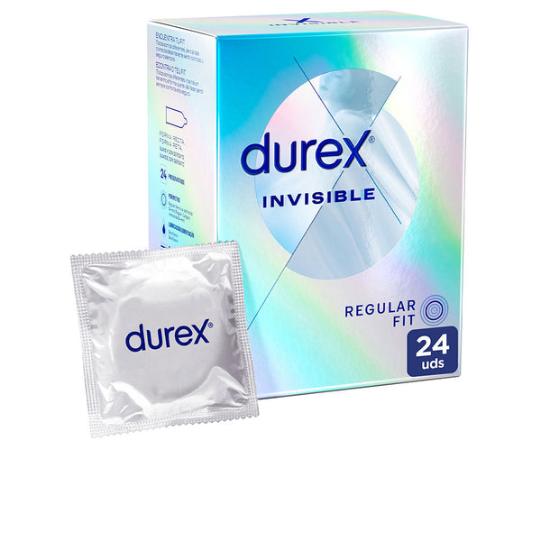 Durex Invisible extra sensitive kondomit 24 kpl | Vuodevaatteet.fi