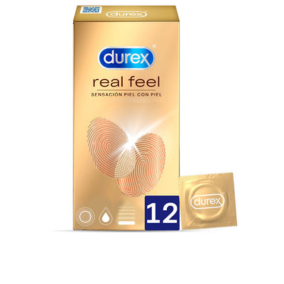 Durex Real feel skin to skin kondomit 12 kpl | Vuodevaatteet.fi