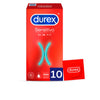 Durex Sensitive slim fit kondomit 10 kpl | Vuodevaatteet.fi