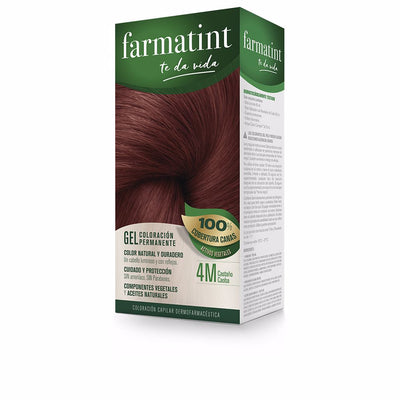 Farmatint gel pysyvä värjäys #4m-mahonkinen kastanja 5 kpl - FARMATINT