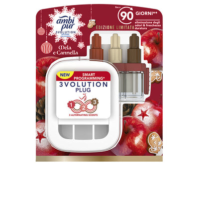 3volution laitteen ilmanraikastin + täyttöpakkaus #apple cinnamon 20 ml - AMBI PUR
