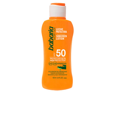 Leche Protectora Solar Con Aloe Vera Spf50 100Ml