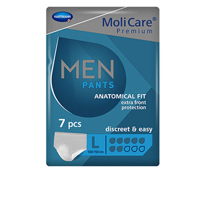 Molicare premium men imeytyvät alushousut tl 7 pisarat 7 yksikköä - HARTMANN