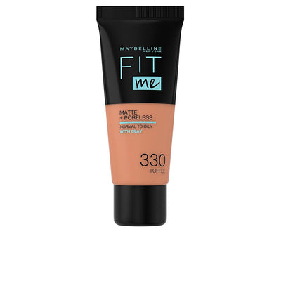 Fit me matte+poreless meikkivoide #330-toffee - MAYBELLINE