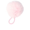 Rubber pompom #pink 1 kpl