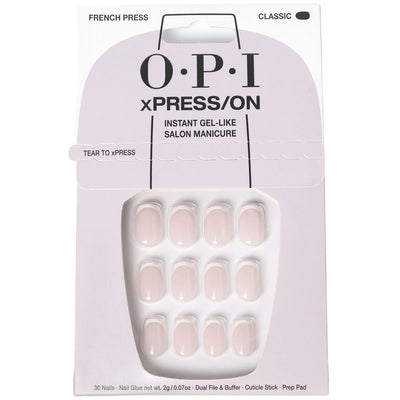 Opi Xpress/On Artificial Nails Nail Art #French Manicure 30 U