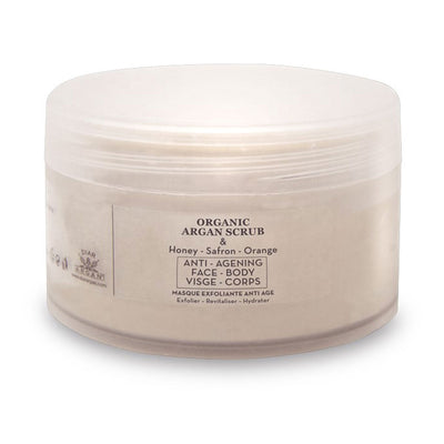 Scrub scrub elvyttävä argan kuorintavoide 200 ml - DIAR ARGAN