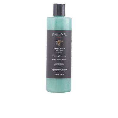 Nordic wood hiusten ja vartalon shampoo 350 ml - PHILIP B