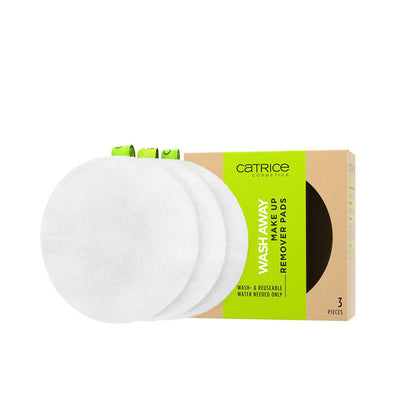 Wash away meikinpoistotyynyt 3 kpl - CATRICE