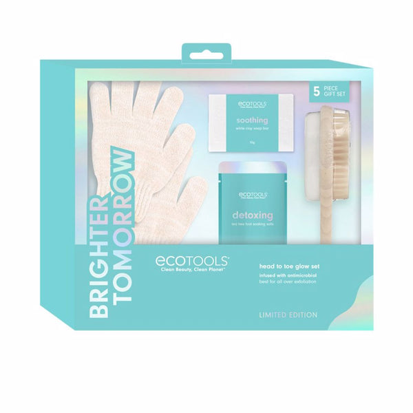 Ecotools Brighter tomorrow glow head to toe setti 4 kpl | Vuodevaatteet.fi