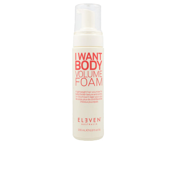 Eleven Australia I want body volume foam 200 ml | Vuodevaatteet.fi