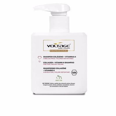 Collagen + vitamin h shampoo 500 ml - VOLTAGE COSMETICS
