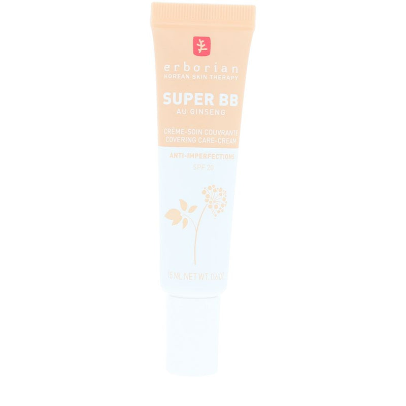 Erborian Super Bb Au Ginseng Anti-Blemish Cream Spf20 #Gold 15 Ml | Vuodevaatteet.fi