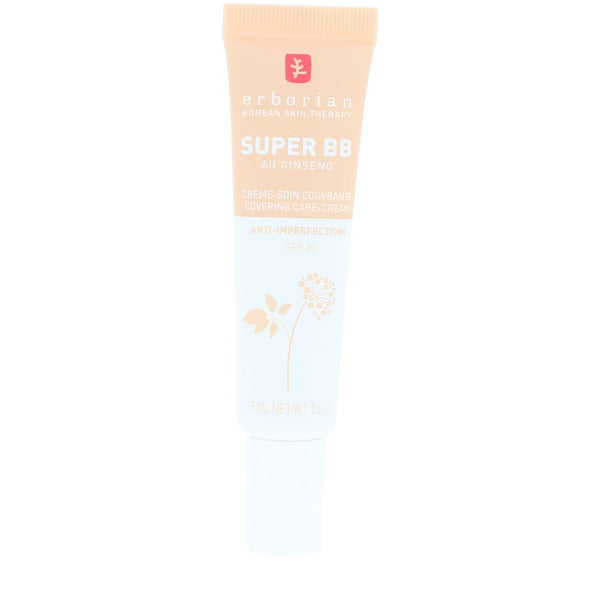 Erborian Super Bb Au Ginseng Anti-Blemish Cream Spf20 #Gold 15 Ml | Vuodevaatteet.fi