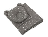 My Sweet Baby - Teddy-peitto ja tyyny 2-osainen setti mini stars
