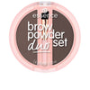 Essence Brow Powder Eyebrow Powder Duo #03 1.8 Gr | Vuodevaatteet.fi
