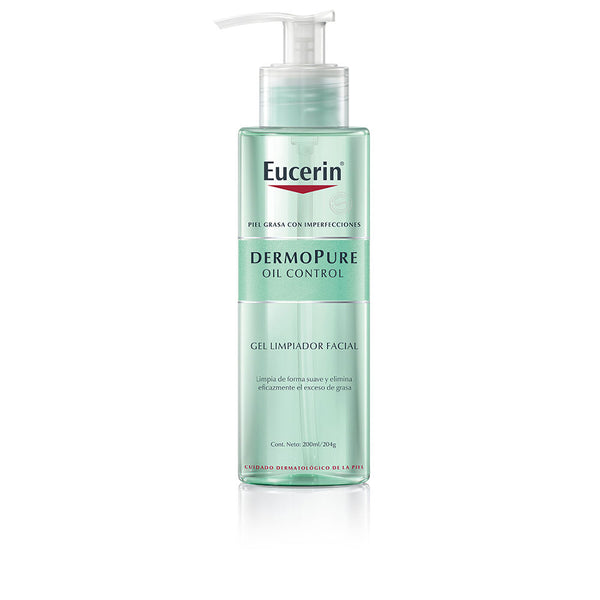 Eucerin Dermopure oil control kasvojen puhdistusgeeli 200 ml | Vuodevaatteet.fi