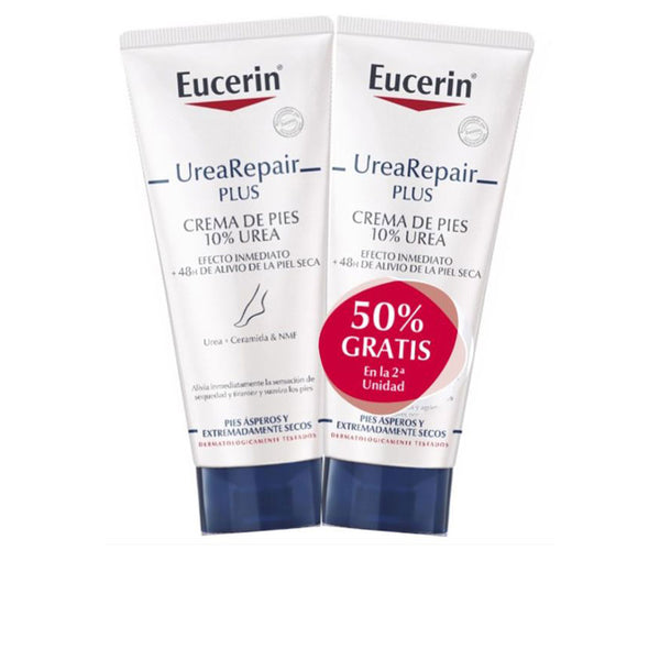 Eucerin Urearepair plus jalkavoide 10% urea erä 2 x 100 ml | Vuodevaatteet.fi