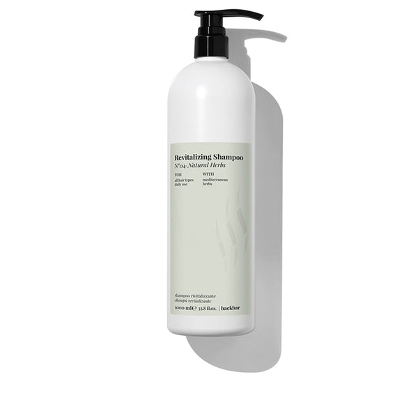 Farmavita Back bar elvyttävä shampoo nº04-luonnolliset yrtit 1000 ml | Vuodevaatteet.fi