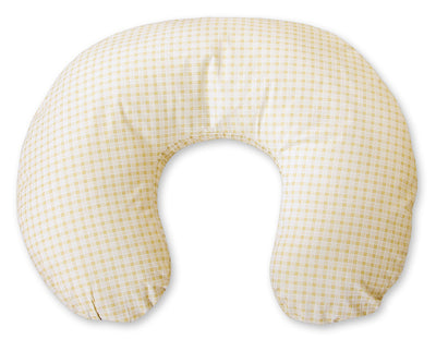 Monikäyttöinen ergonominen imetystyyny - cream checkered