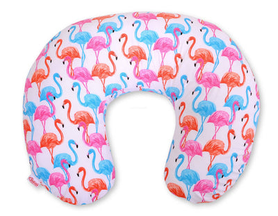 Monikäyttöinen imetystyyny - irrotettava päällinen - flamingo