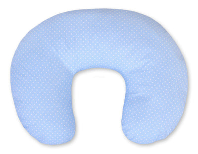 Monikäyttöinen imetystyyny - irrotettava päällinen - polka dots on blue