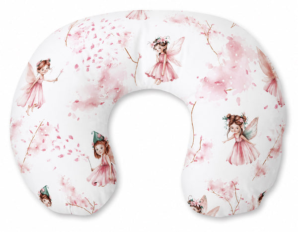 Bobono - Imetystyyny Croissant, irrotettava, hands-free syöttö - Blossom Fairies