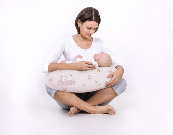 Bobono - Imetystyyny Nursing Croissant, irrotettava, hands-free ruokintaan - Little Swans