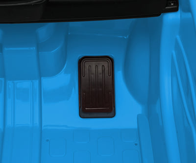 Fiat 500E Sininen Lasten sähköauto - Vuodevaatteet.fi