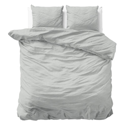 Harmaa flanelli pussilakanasetti Flanel Jason