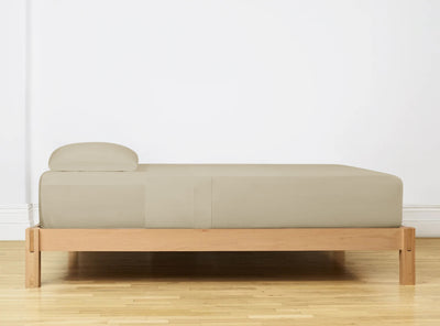 Flanelli lakana Premium Taupe - Vuodevaatteet
