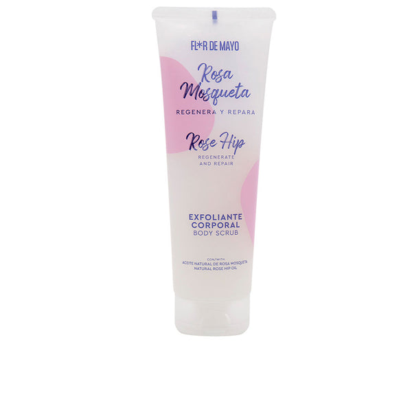 Flor De Mayo Body scrub ruusunmarja 230 ml | Vuodevaatteet.fi