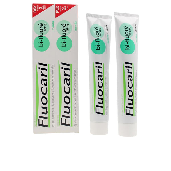 Fluocaril Bi-fluoré 145mg hammastahna minttu 2 x 75 ml | Vuodevaatteet.fi