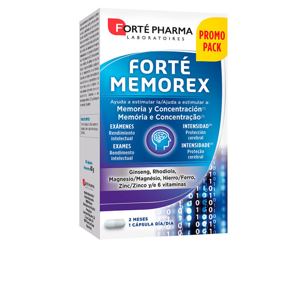 Forté Pharma Forté memorex monivitamiini + eleuterokokki 56 tablettia | Vuodevaatteet.fi