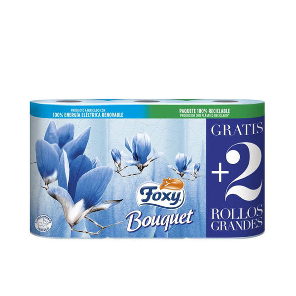 Foxy Bouquet wc-paperi väri & tuoksu 3 kerrosta 6 rullaa | Vuodevaatteet.fi