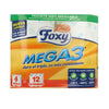 Foxy Mega3 kolminkertainen kestävyys wc-paperi 4 rullaa | Vuodevaatteet.fi