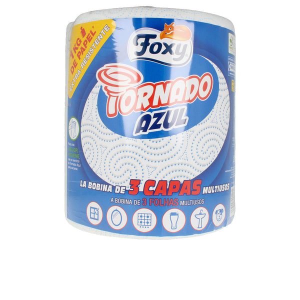 Foxy Tornado azul monikäyttöinen kierre 3 kerrosta 1 kg | Vuodevaatteet.fi