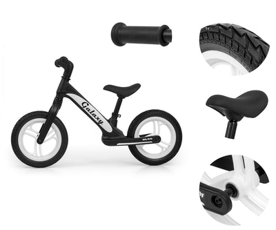 Galaxy Potkupyörä Musta - Vuodevaatteet.fi