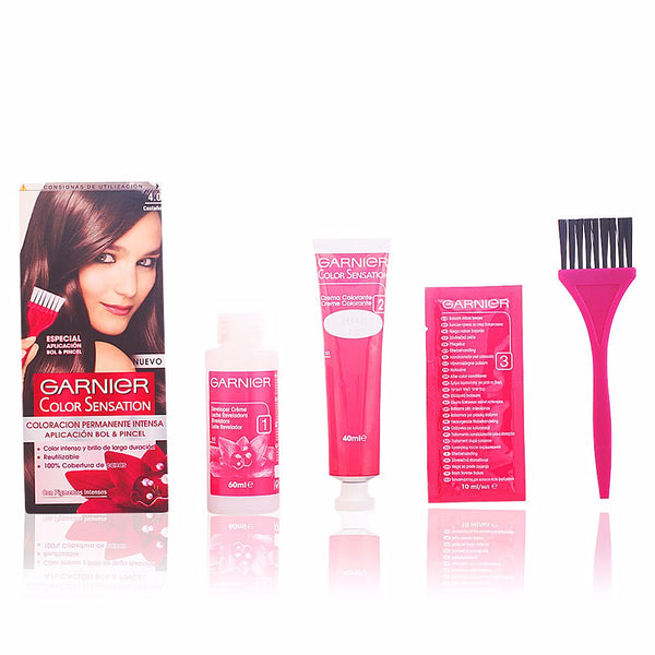 Garnier Color sensation #4.0-ruskea 110 gr | Vuodevaatteet.fi