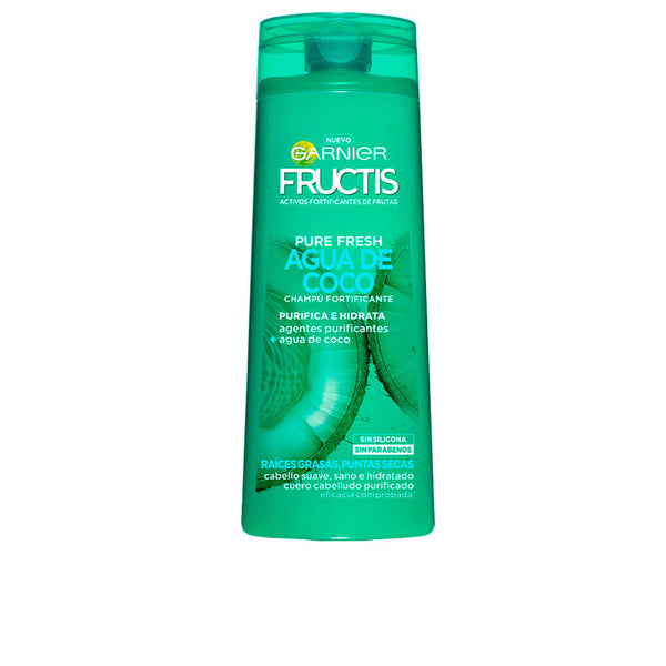 Garnier Fructis pure fresh kookosvesi vahvistava shampoo 300 ml | Vuodevaatteet.fi