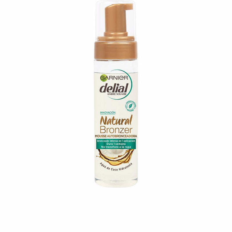 Garnier Natural bronzer itseruskettava vaahto 200 ml | Vuodevaatteet.fi